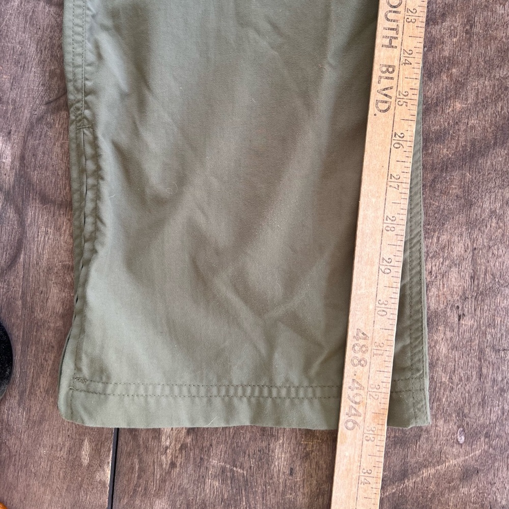 Boy Scouts Pants Med 34x33-measured Green Cargo Convertible Uniform Pant Utility - Picture 9 of 13